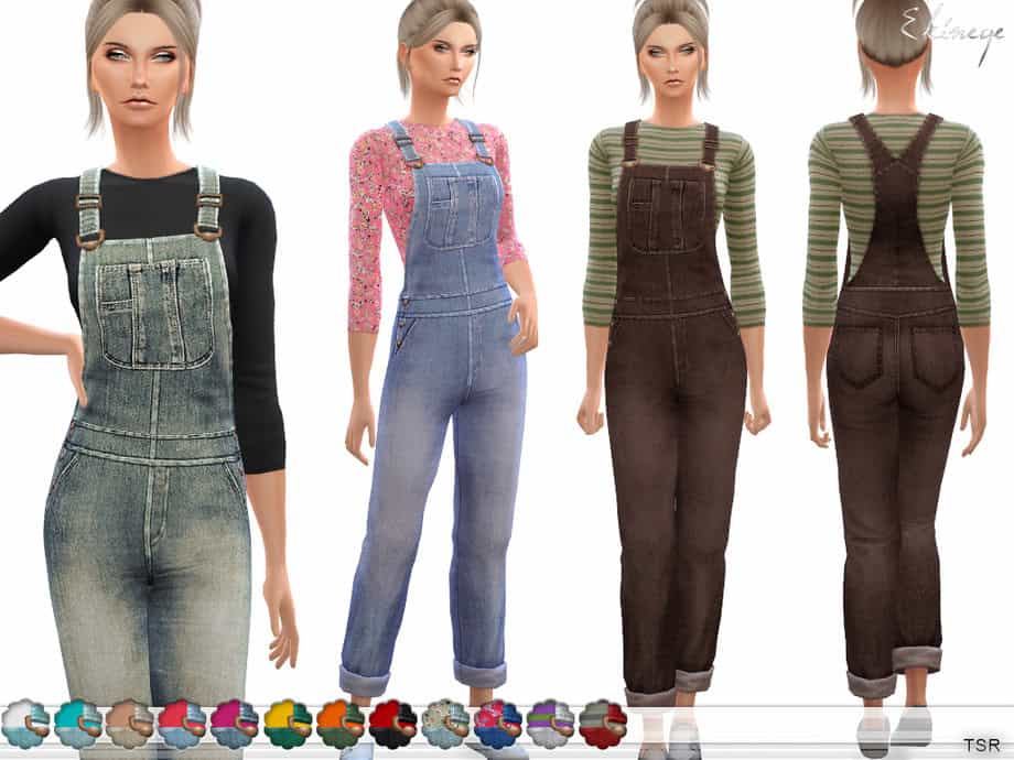 Denim Overalls
