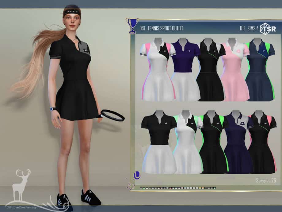 Tennis Sport Outfit