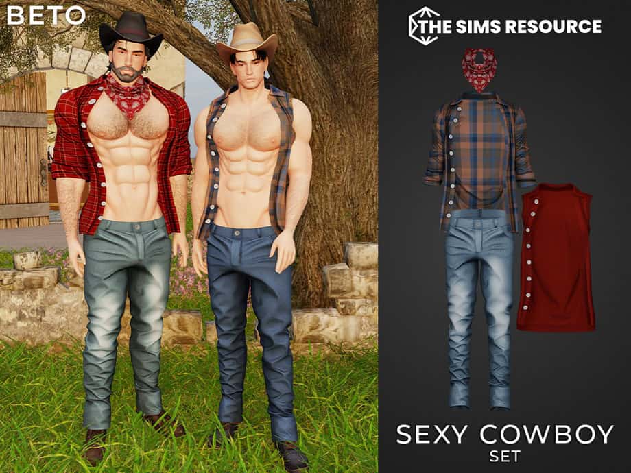 Sexy Cowboy Set