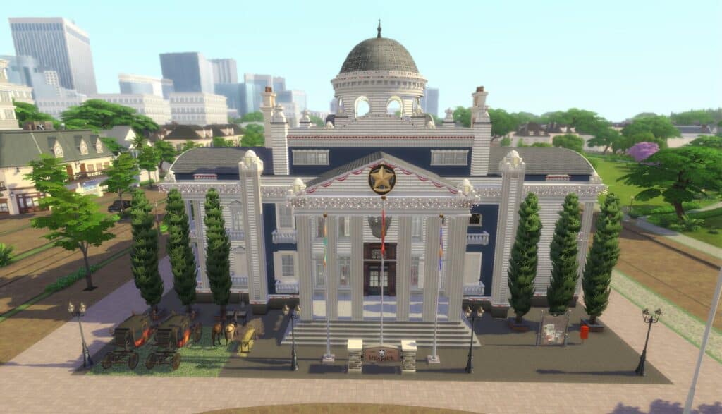 Victorian Police Station Lot