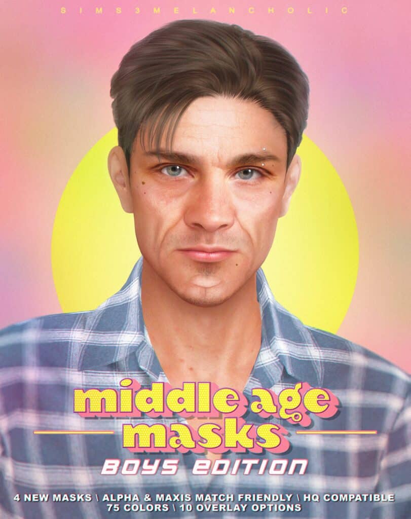 Middle Age Face Masks Collection – Boys Edition