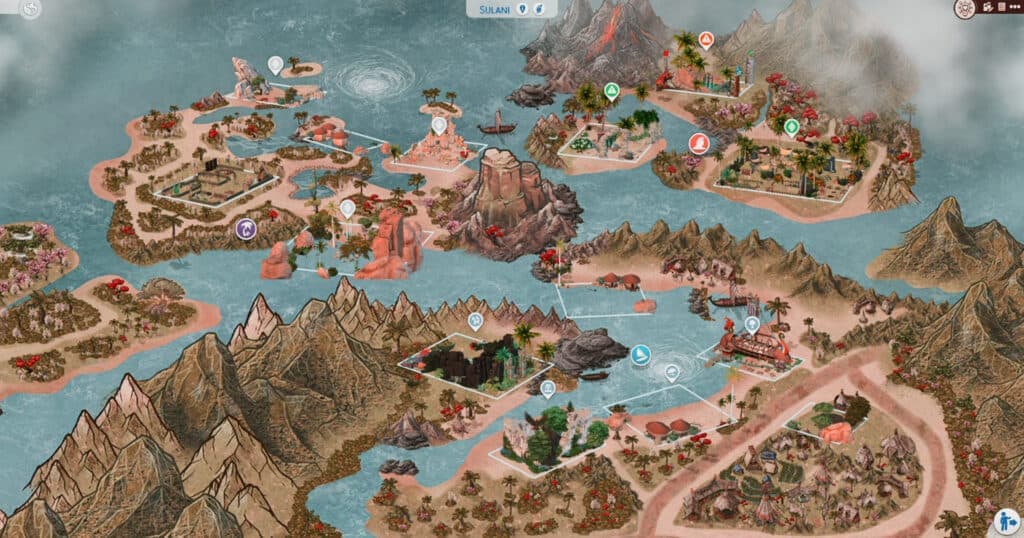 Sulani Medieval Map Replacement
