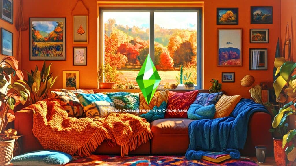 Fall/Autumn Loading Screen for The Sims 4
