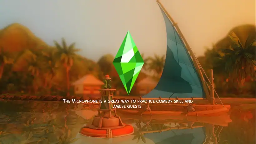 Summer in Sulani Sims 4 Loading Screen