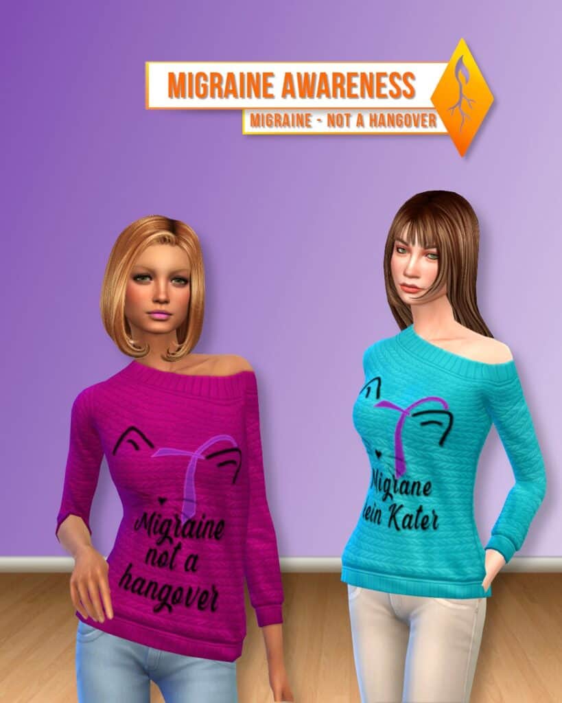 Migraine Awareness – New Sweaters