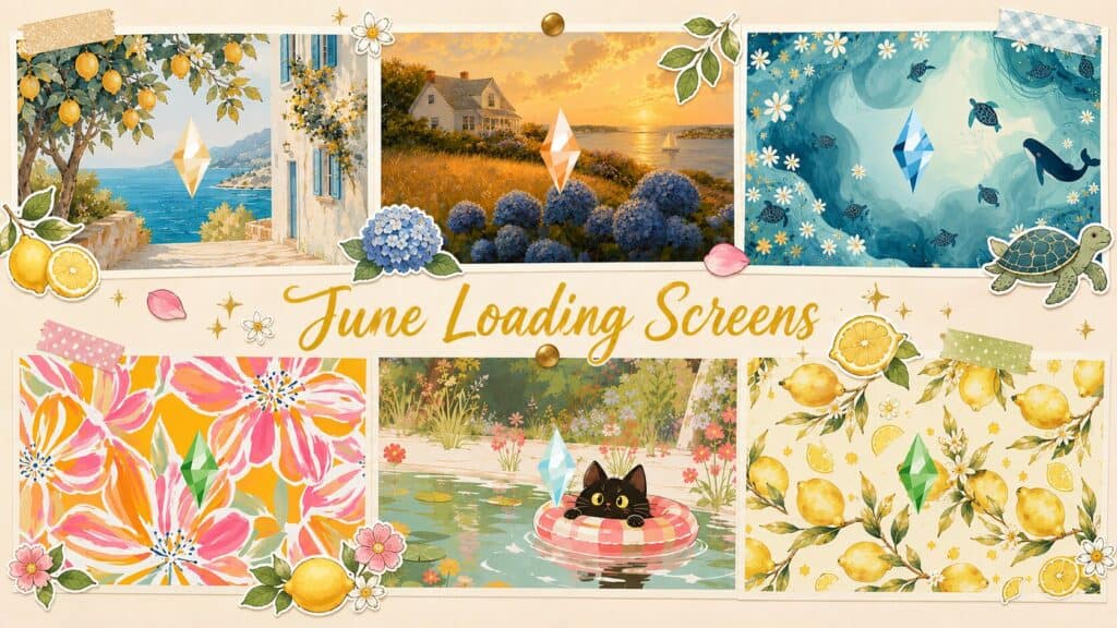 June Loading Screens