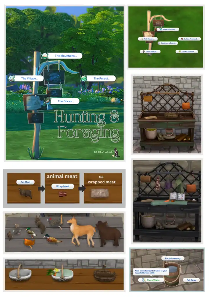 Hunting and Foraging Mod
