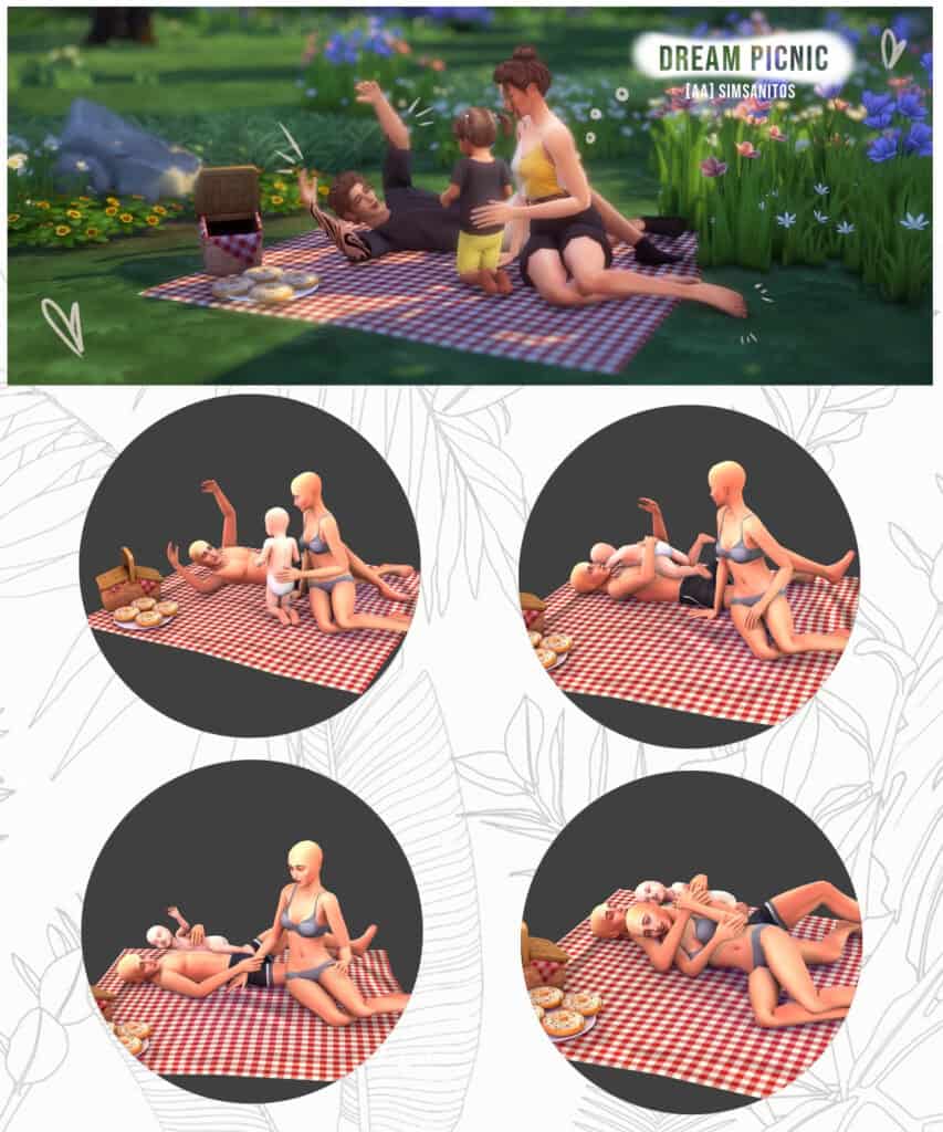 Dream Picnic Pose Pack