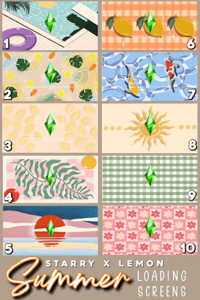 Summer Loading Screens