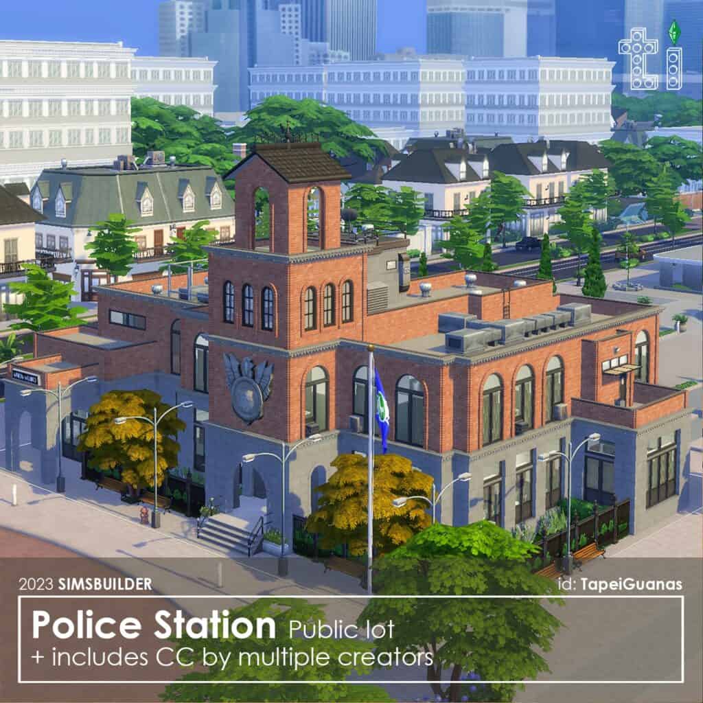 Police Station Public Lot