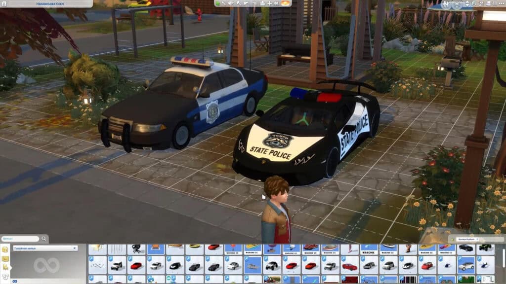 The Sims 4 Police Cars Function