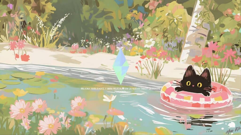 Summer Purradise Loading Screen