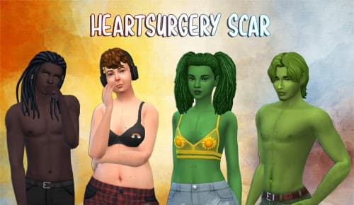 Heart Surgery Scar