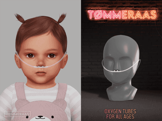 Oxygen Tubes/Nasal Cannula for All Ages
