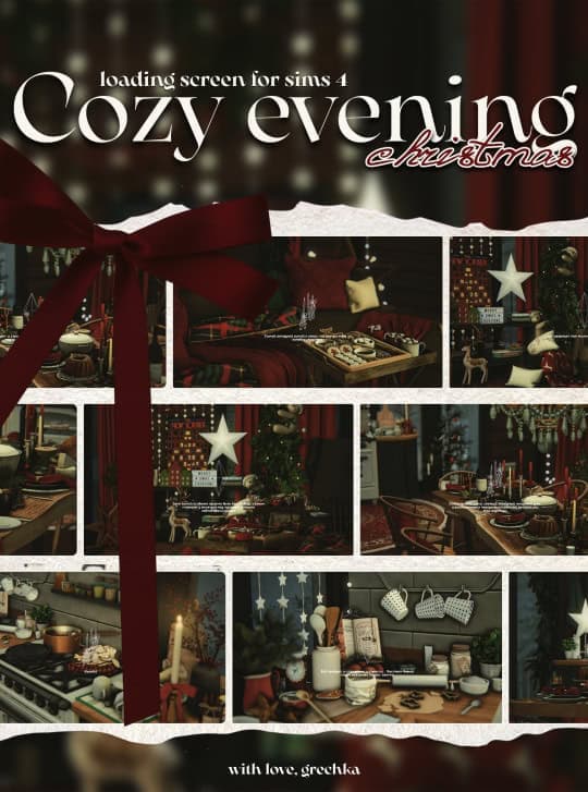 Cozy Christmas Evening Loading Screen