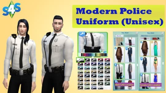 Modern Police Uniform