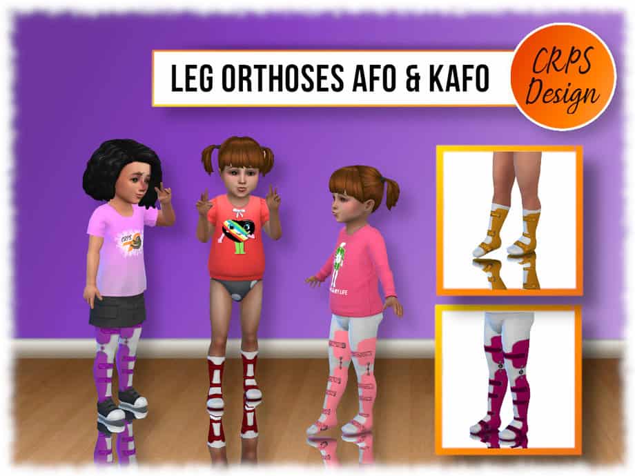 Leg Orthoses Set for Toddler