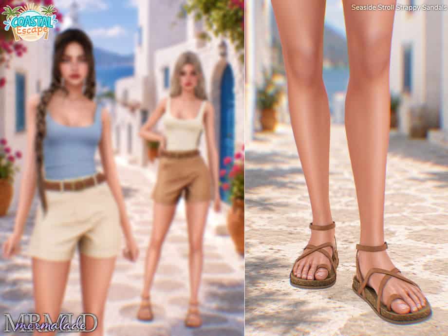 Mermalade Seaside Stroll Strappy Sandals