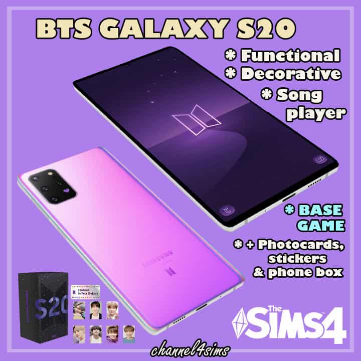 BTS Samsung S20 – Replacement, Decorative, Functional