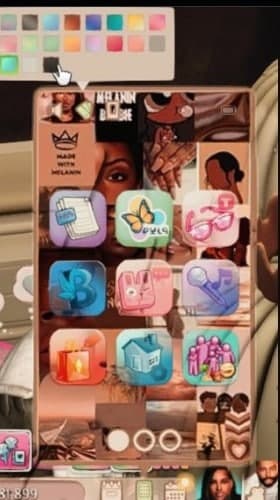 Sims 4: Phone Wallpaper Override