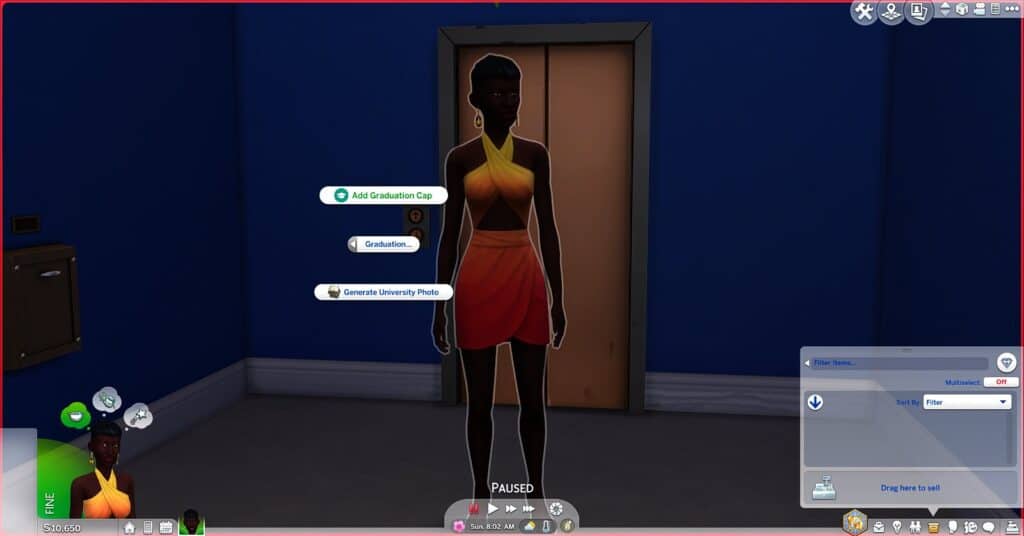 Generate Graduation Photo Mod