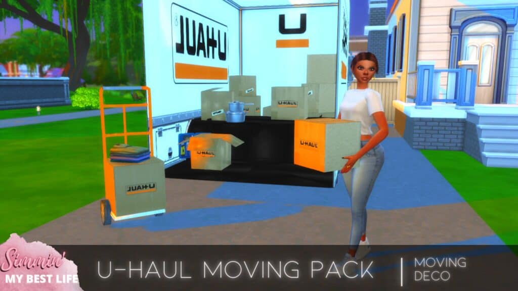 U-Haul Moving Truck Deco