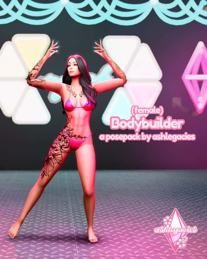 Bodybuilder Pose Pack