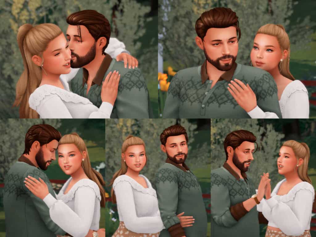 Curvy Couples Poses