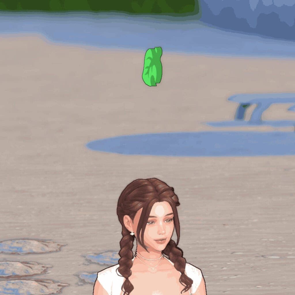 Animal Crossing Leaf Plumbob