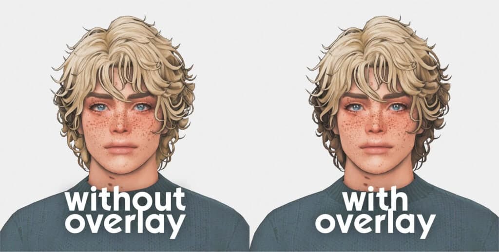 Anthony Hair and Ombre Overlay