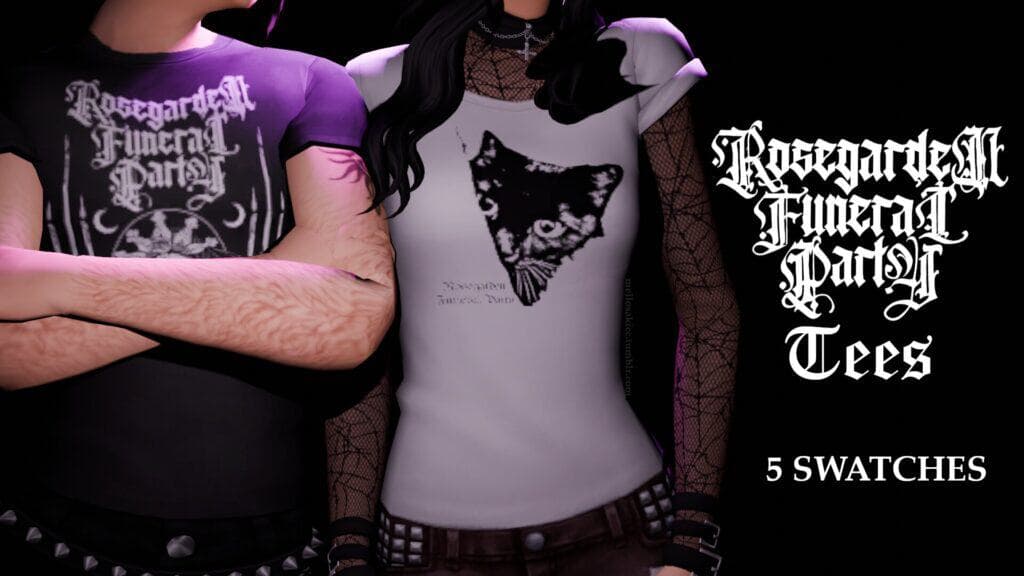 Rose Garden Funeral Party Tees