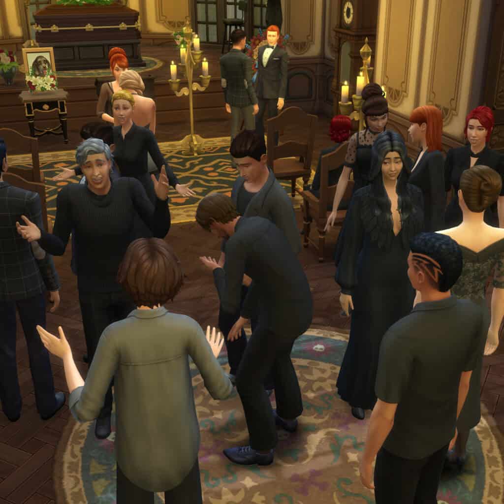 Default Black Funeral Attire