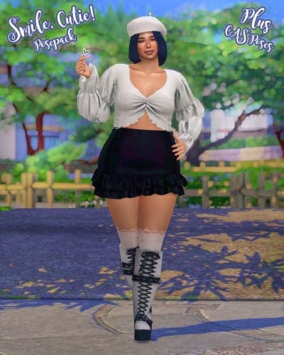 Smile, Cutie! Pose Pack + CAS Poses