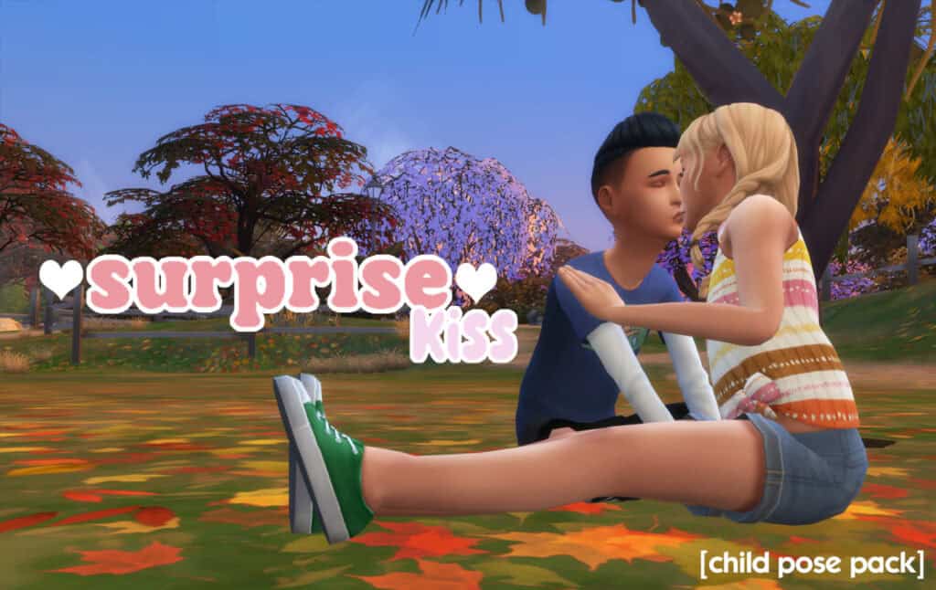 Surprise Kiss Pose