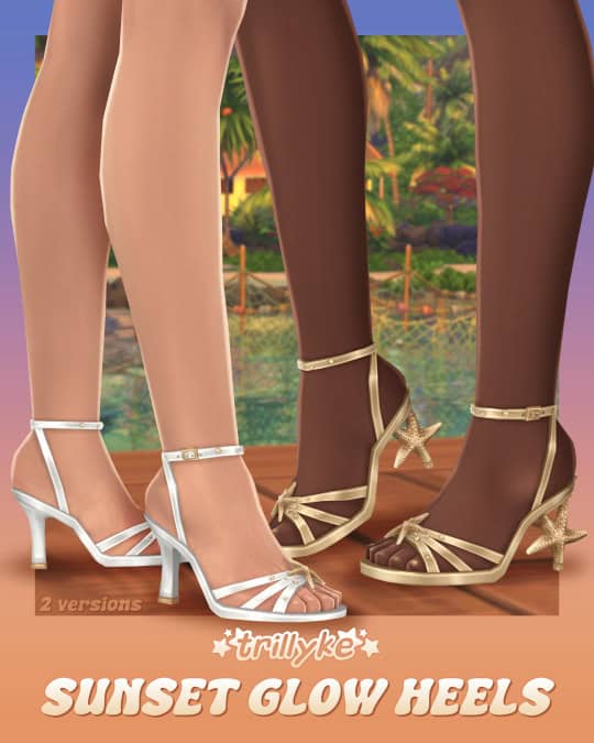 Sunset Glow Heels