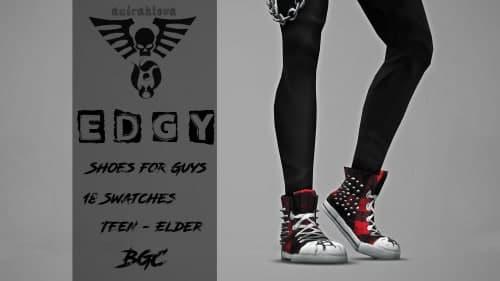 Edgy Goth Shoes