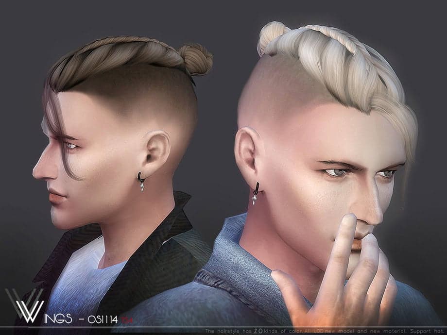 Wings Mohawk Hair