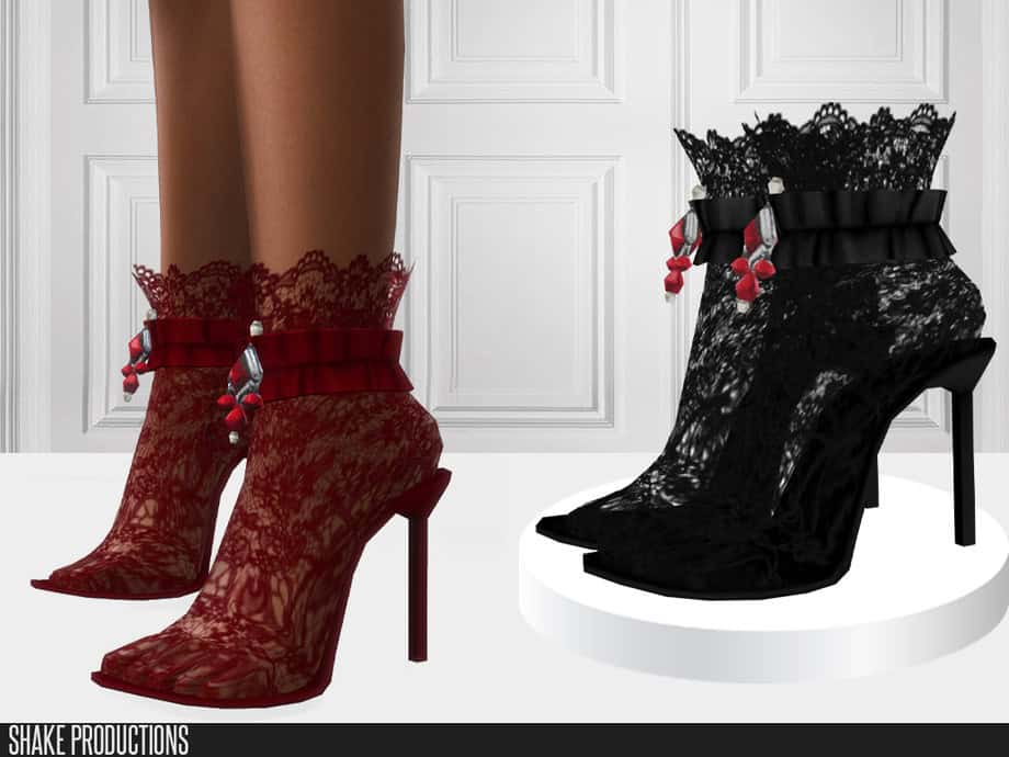 Modern Victorian Gothic Shoes V4