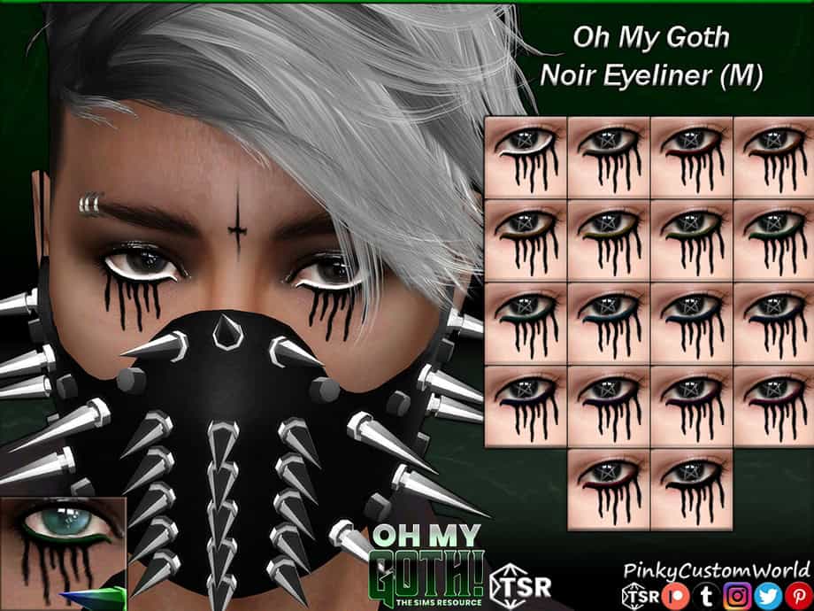 Oh My Goth – Noir Eyeliner (M)