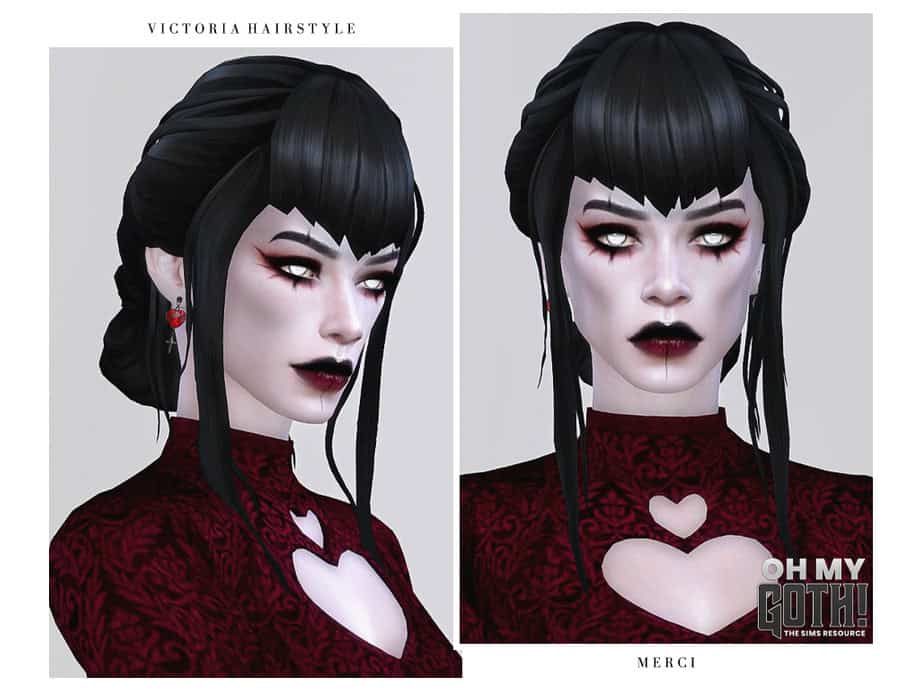 Oh My Goth – Victoria Hairstyle