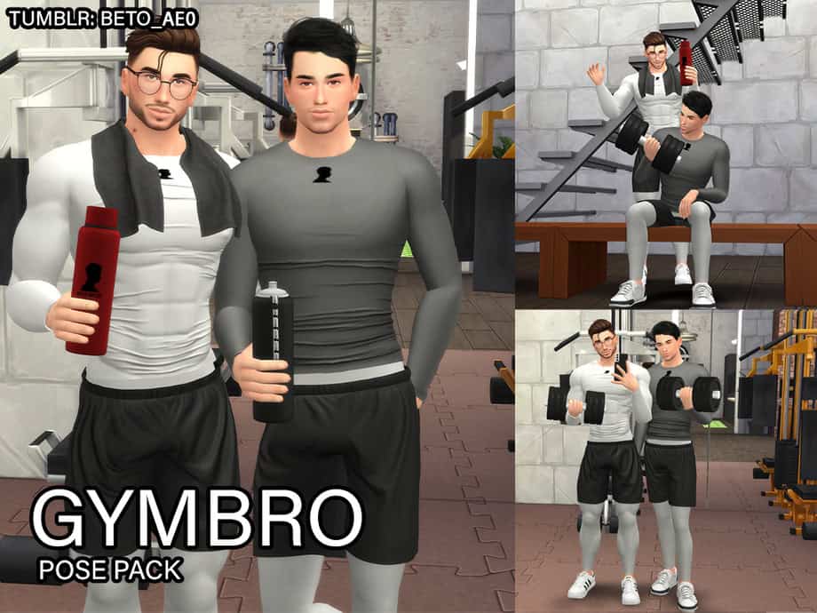 Gym Bro Pose Pack