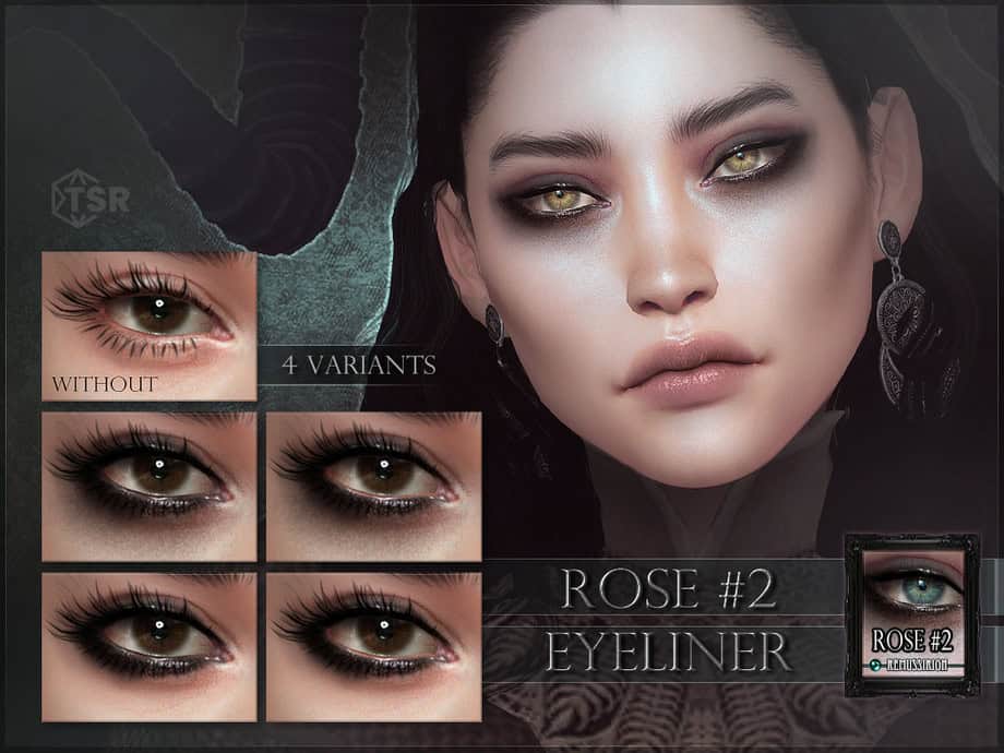 Rose Eyeliner 02