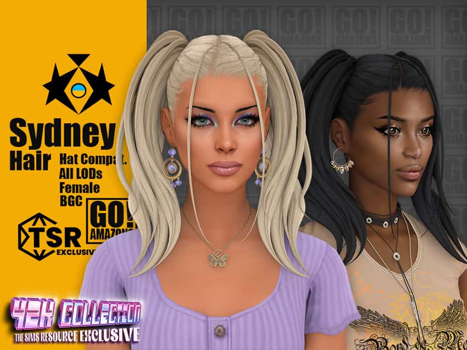 (Y2K Collection) Sydney Hair