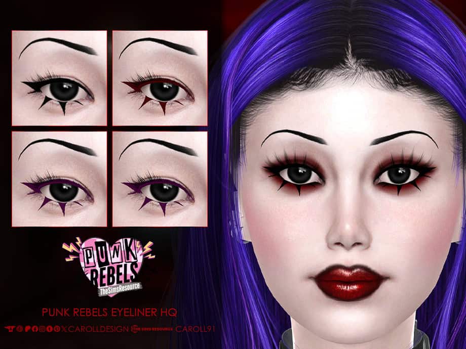Punk Rebels Eyeliner