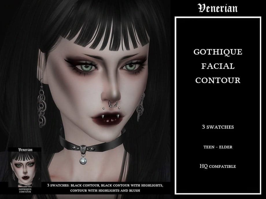 Gothique Facial Contour