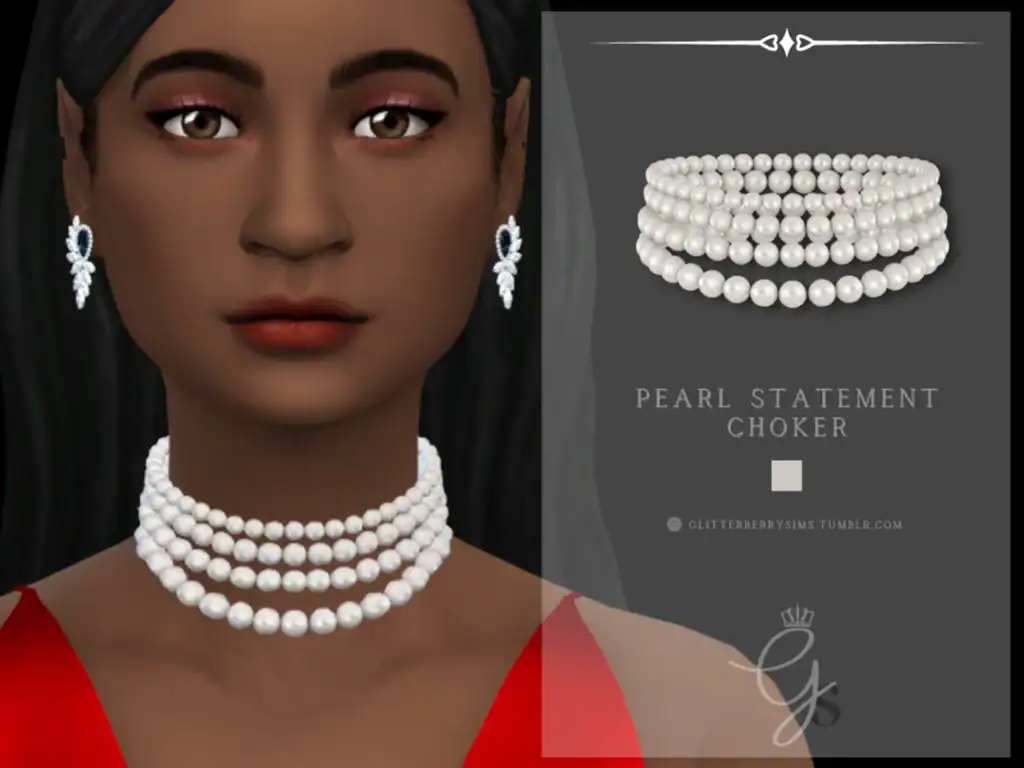 Pearl Statement Choker