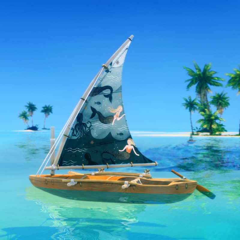 Outrigger Canoe Recolor