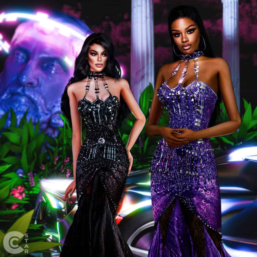 Cardi B’s Bejewelled Fishtail Gown