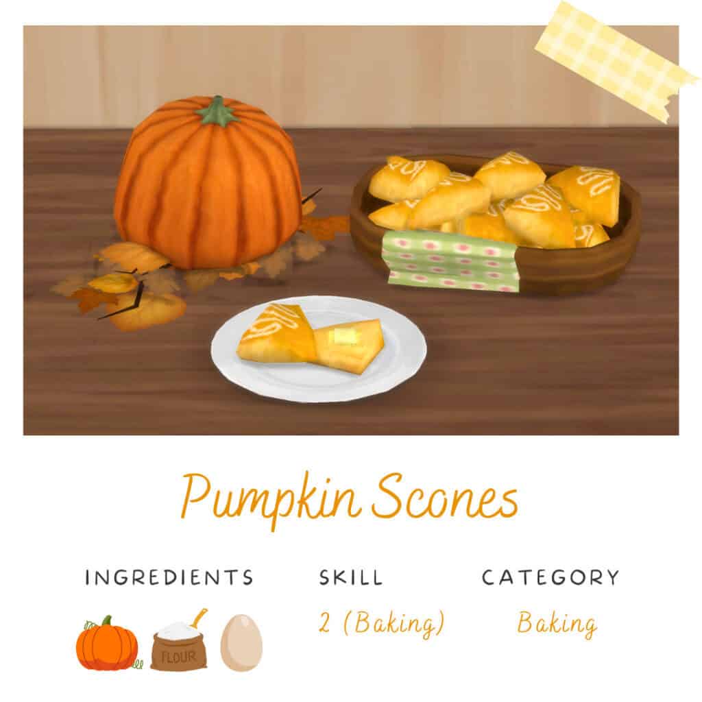 Pumpkin Scones
