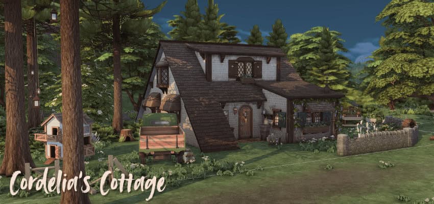 Cordelia’s Cottage – Sims 4 Whimsical Forest Home